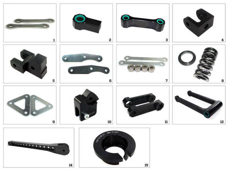 TECNIUM Jack Up / Lowering Kit -30mm