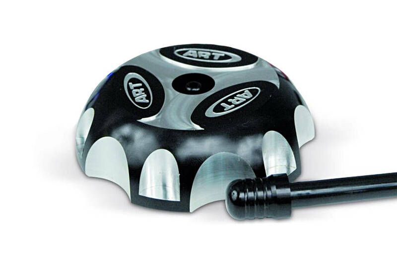 ART Fuel Tank Cap Aluminium Black ATV