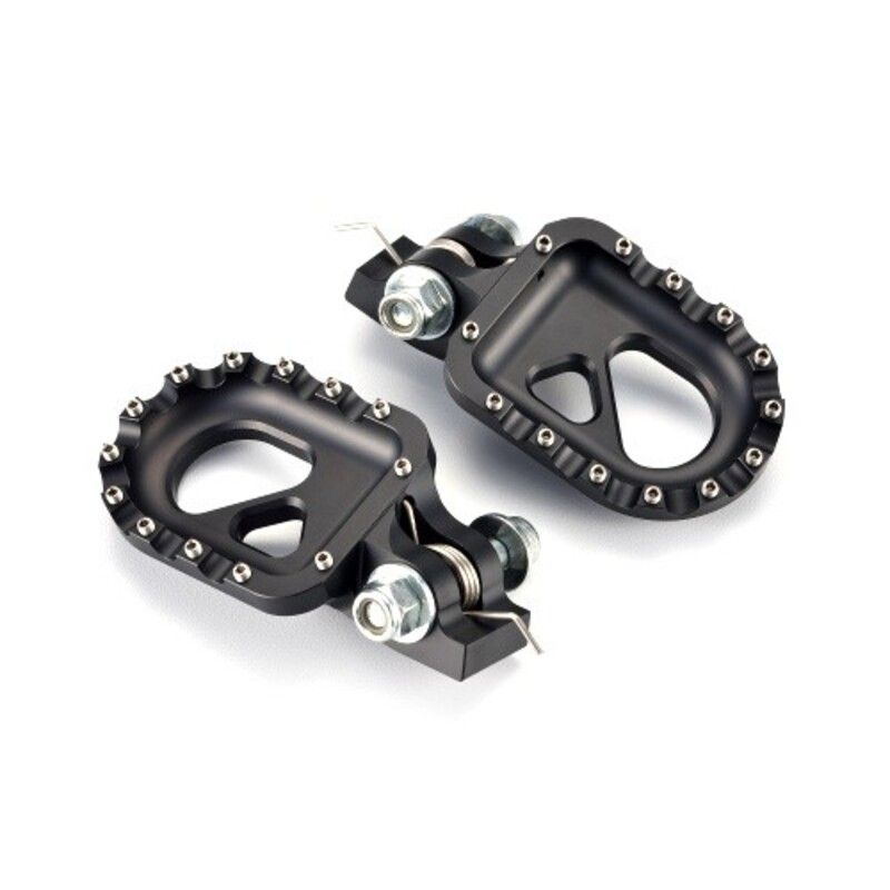 Estriberas Off Road trial negro todas las marcas