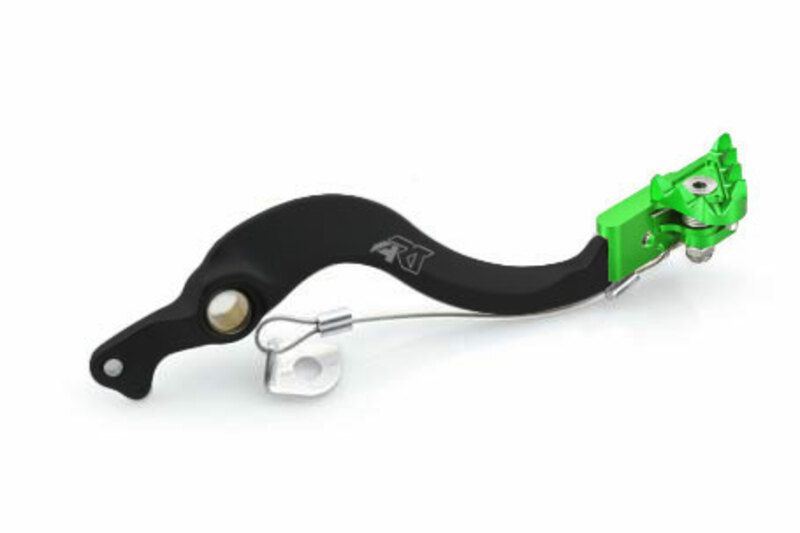 Pedal de freno Xtrem ART - negro verde