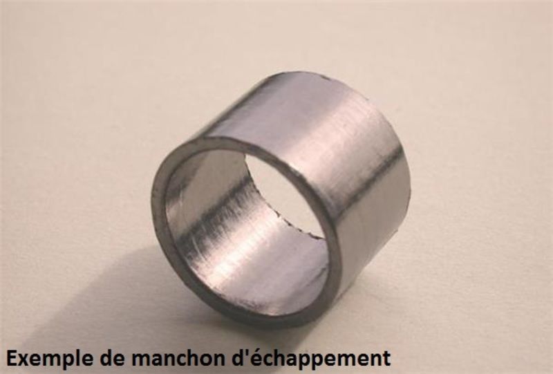Casquillo colector de escape CENTAURO Ø25x29,5x25 mm