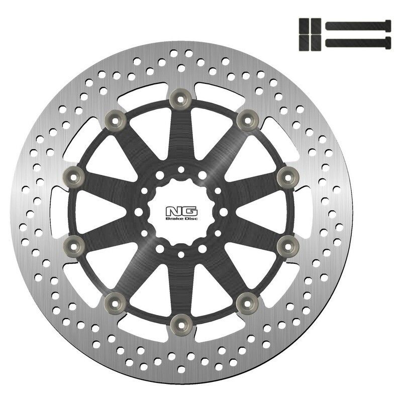 Kit disco de freno sobredimensionado NG BRAKES redondo flotante