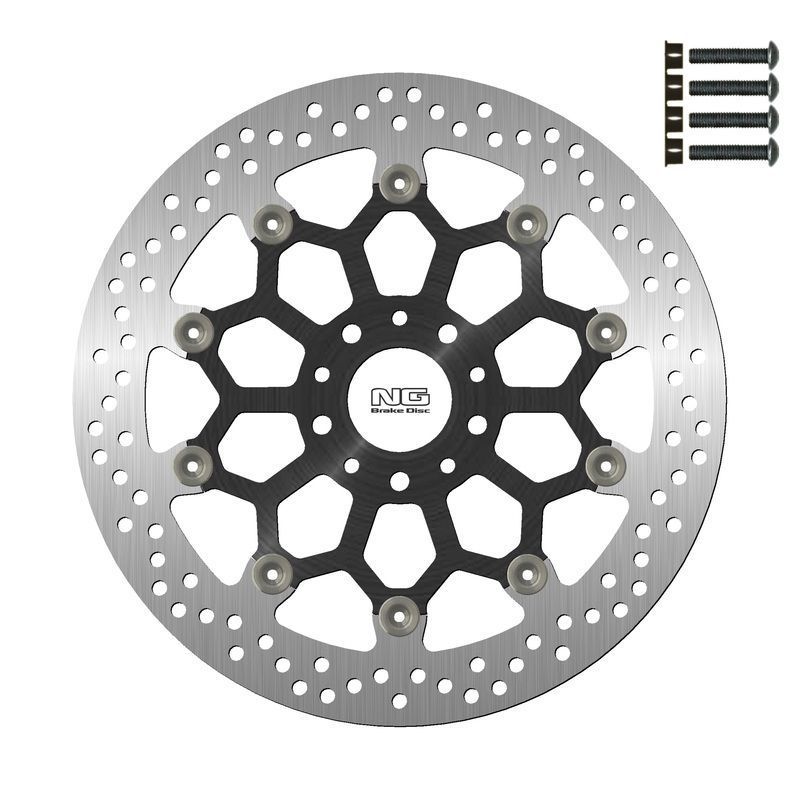 Kit disco de freno sobredimensionado NG BRAKES redondo flotante