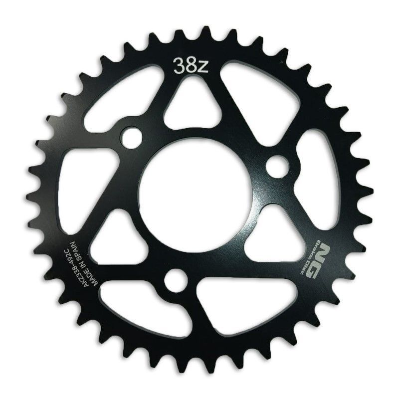 Plato de cadena NG 38 dientes 1/2"" 415 Pit Bike 4mm 3 agujeros