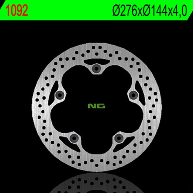 Disco de freno NG BRAKES redondo fijo