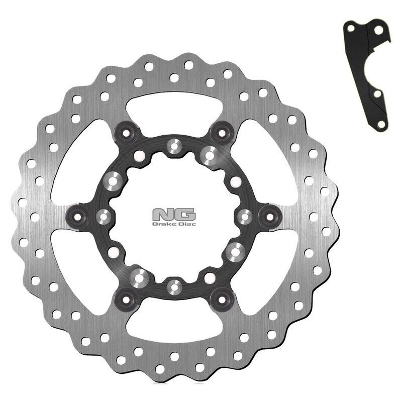 Kit disco de freno sobredimensionado NG BRAKES ondulado flotante