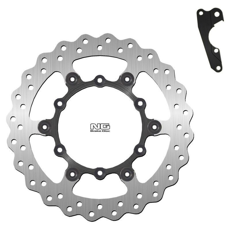 Kit disco de freno sobredimensionado NG BRAKES ondulado flotante