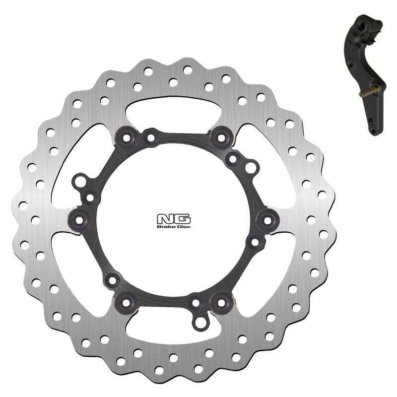 Kit disco de freno sobredimensionado NG BRAKES ondulado flotante