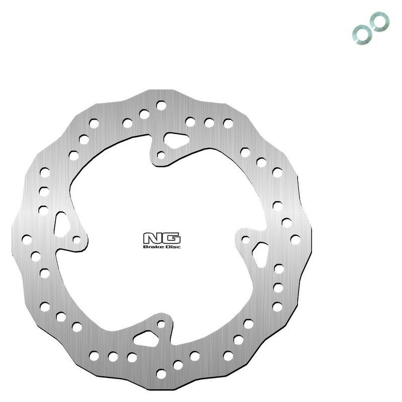 Kit disco de freno sobredimensionado NG BRAKES ondulado fijo
