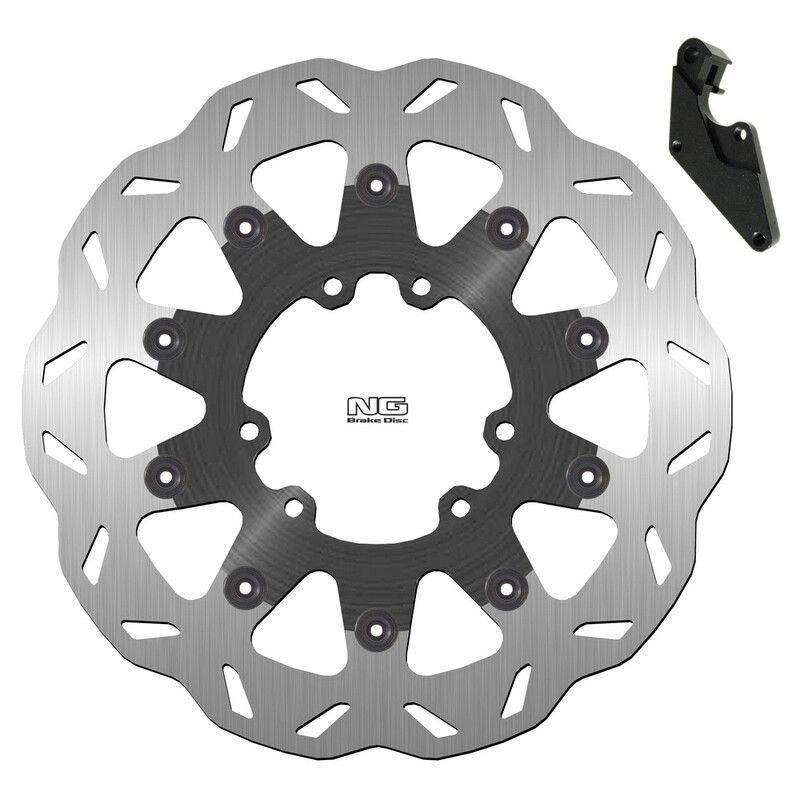 Kit disco de freno sobredimensionado NG BRAKES ondulado flotante
