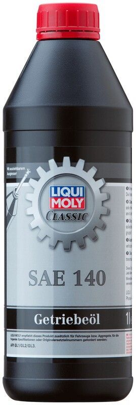 Botella 1L de aceite de cambio Liqui Moly mineral para vehiculos clásicos SAE 140