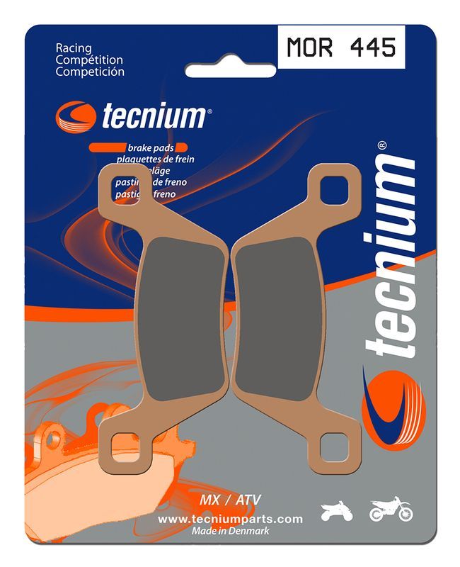 Pastillas de freno TECNIUM sintetizadas - MOR445