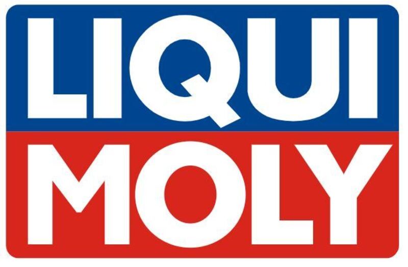 Pegatina LIQUI MOLY rectangular - Tamaño 31.5 x 20.7 mm