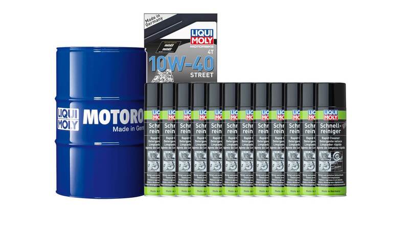 Pack bidón de aceite 60L LIQUI MOLY - 10W40 HC sintético + 12 limpia frenos 500ml