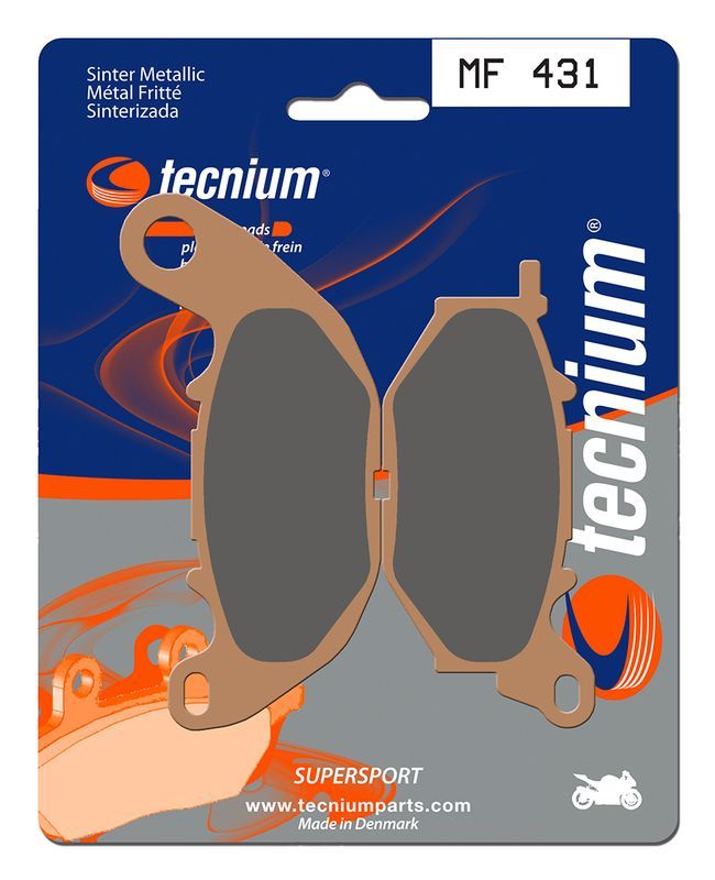 Pastillas de freno Tecnium MF431 Sinterizadas Yamaha