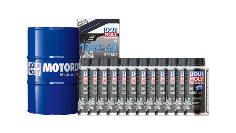 Pack bidón de aceite 60L LIQUI MOLY - 10W40 HC sintético + 12 antifricciones MoS2 125ml