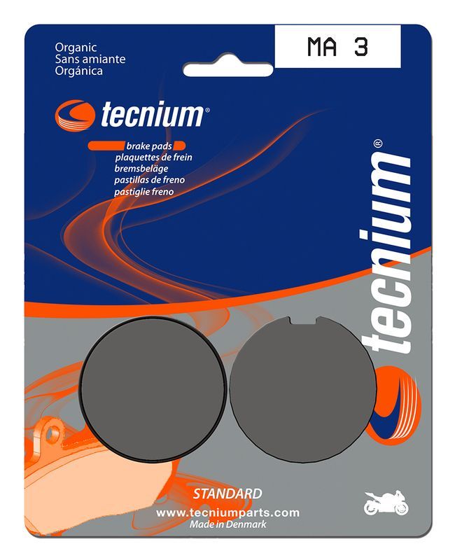 Pastillas de freno Tecnium MA3 Orgánicas