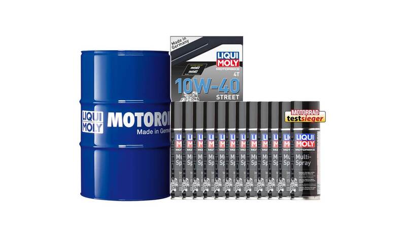 Pack bidón de aceite 60L LIQUI MOLY - 10W40 HC sintético + 12 Multiusos 200ml