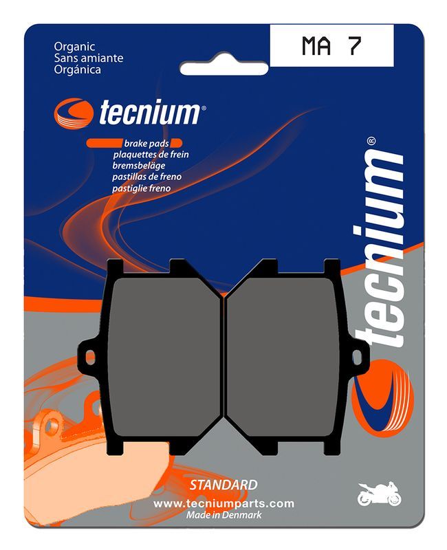 Pastillas de freno Tecnium MA7 Orgánicas