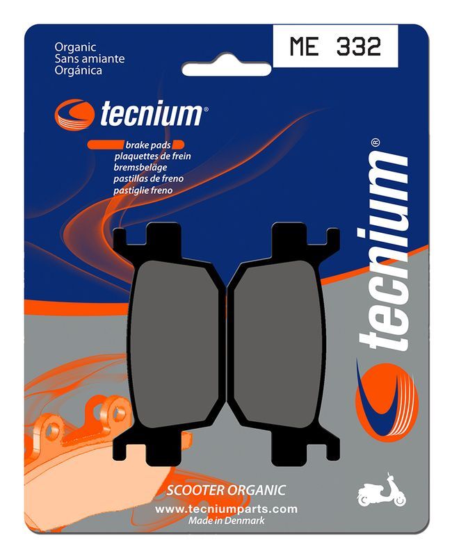 Pastillas de freno Tecnium Scooter orgánicas ME332