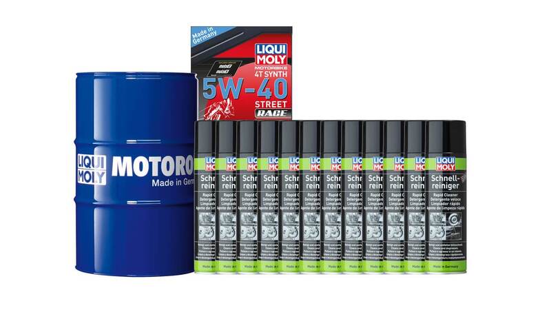 Pack bidón de aceite 60L LIQUI MOLY - 5W40 100% sintético + 12 limpia frenos 500ml