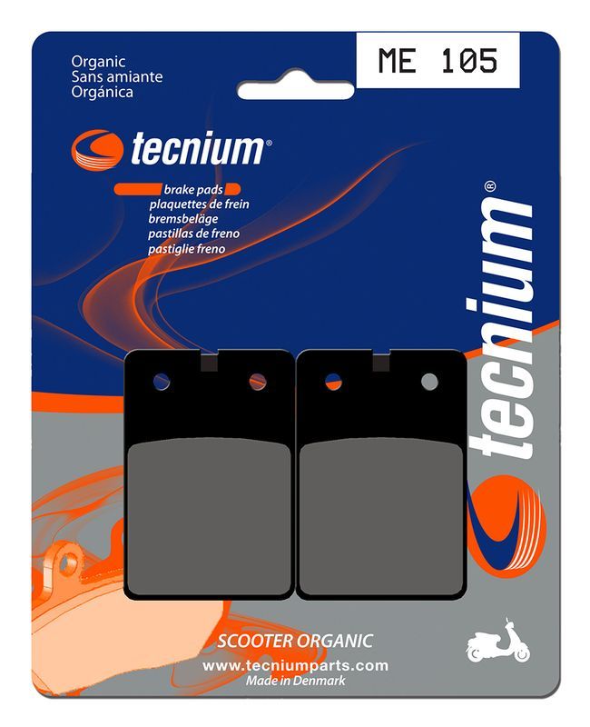Pastillas de freno Tecnium Scooter orgánicas ME105