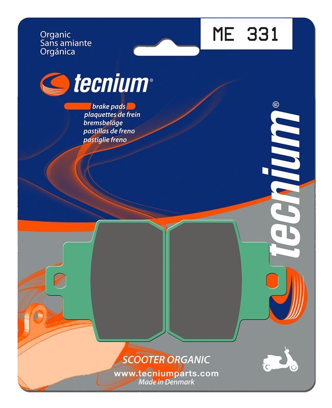 Pastillas de freno Tecnium Scooter orgánicas ME331