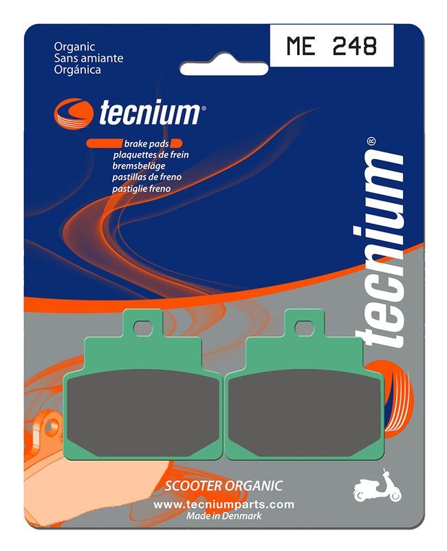 Pastillas de freno Tecnium Scooter orgánicas ME248