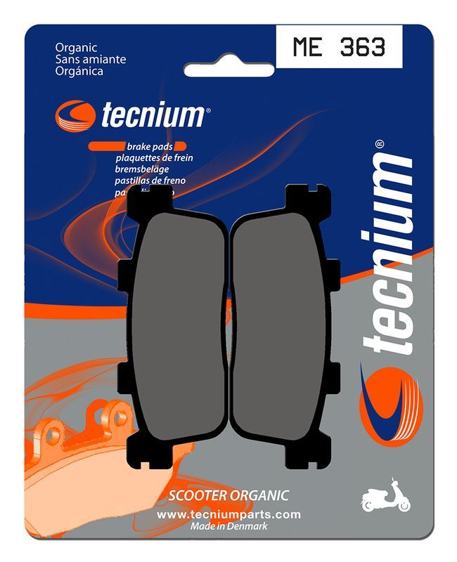 Pastillas de freno Tecnium Scooter orgánicas ME363