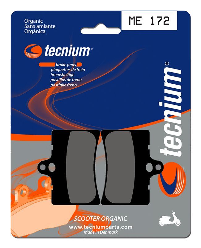 Pastillas de freno Tecnium Scooter orgánicas ME172