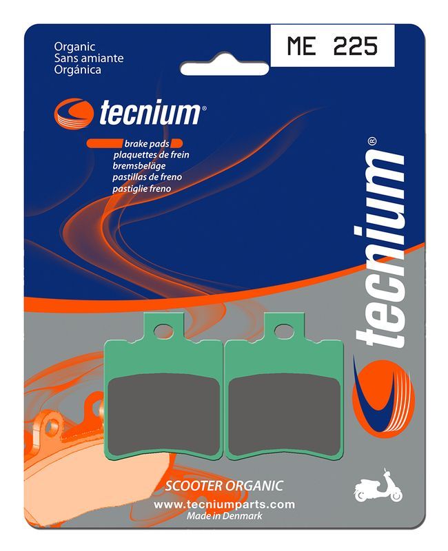 Pastillas de freno Tecnium Scooter orgánicas ME225