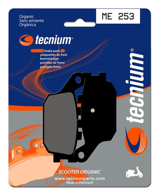 Pastillas de freno Tecnium Scooter orgánicas ME253