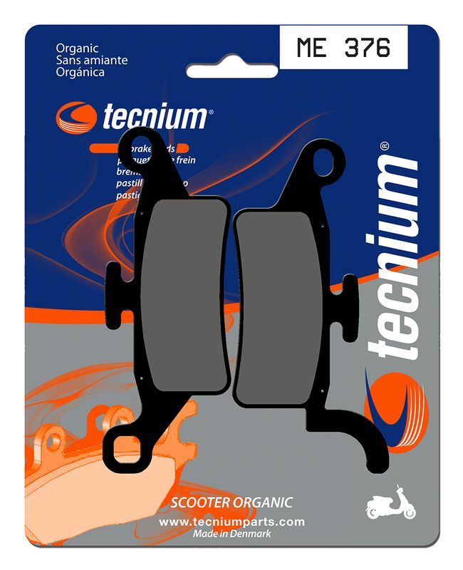 Pastillas de freno Tecnium Scooter orgánicas ME376
