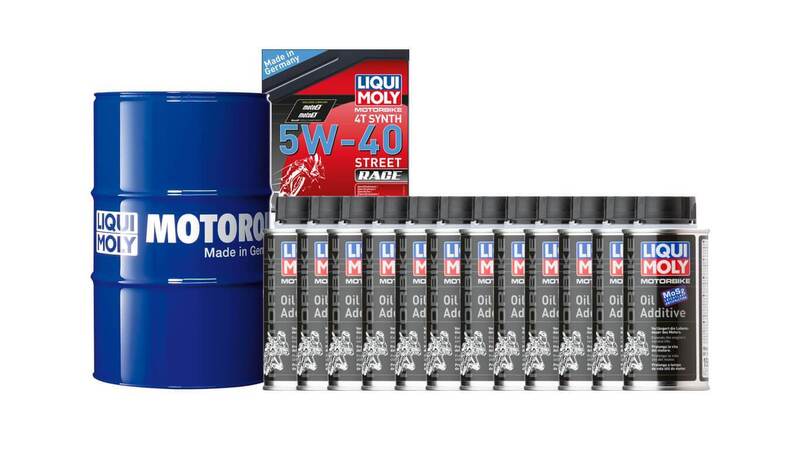 Pack bidón de aceite 60L LIQUI MOLY - 5W40 100% sintético + 12 antifricciones MoS2 125ml