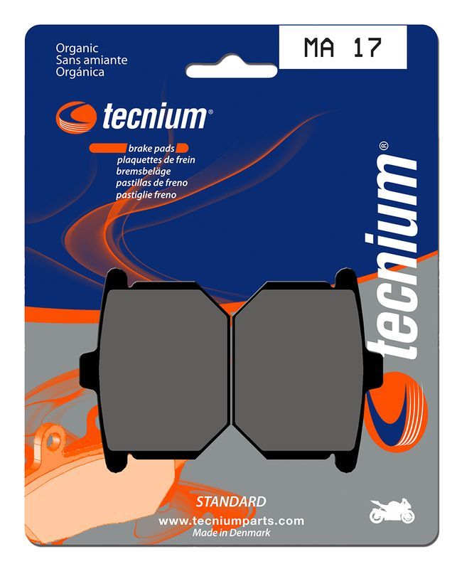 Pastillas de freno Tecnium MA17 Orgánicas