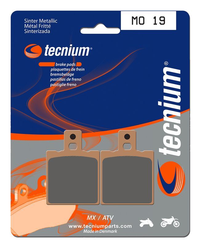 Pastillas de freno Tecnium MO19 Sinterizadas
