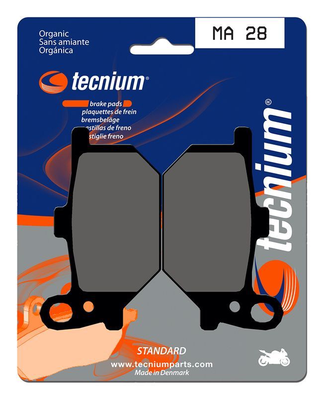 Pastillas de freno Tecnium MA28 Orgánicas