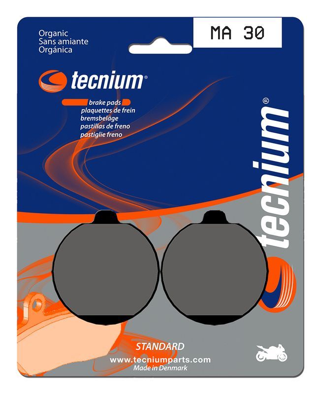 Pastillas de freno Tecnium MA30 Orgánicas