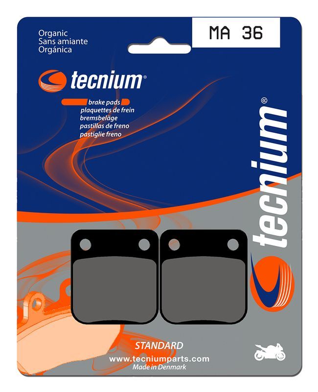 Pastillas de freno Tecnium MA36 Orgánicas