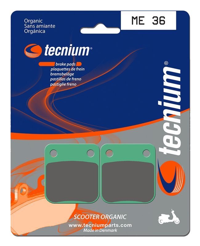 Pastillas de freno Tecnium Scooter orgánicas ME36