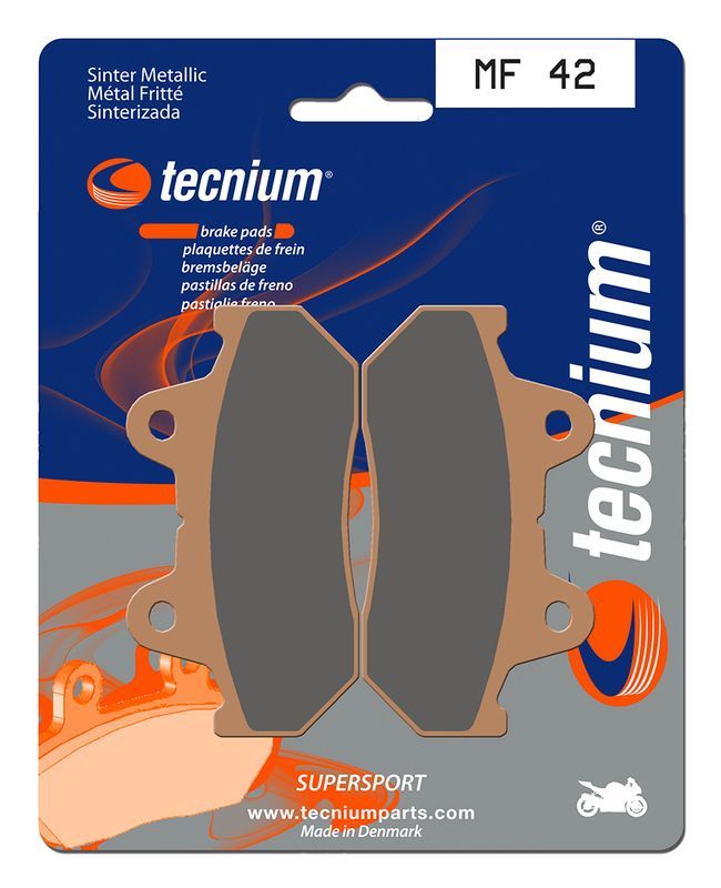 Pastillas de freno Tecnium MF42 Sinterizadas