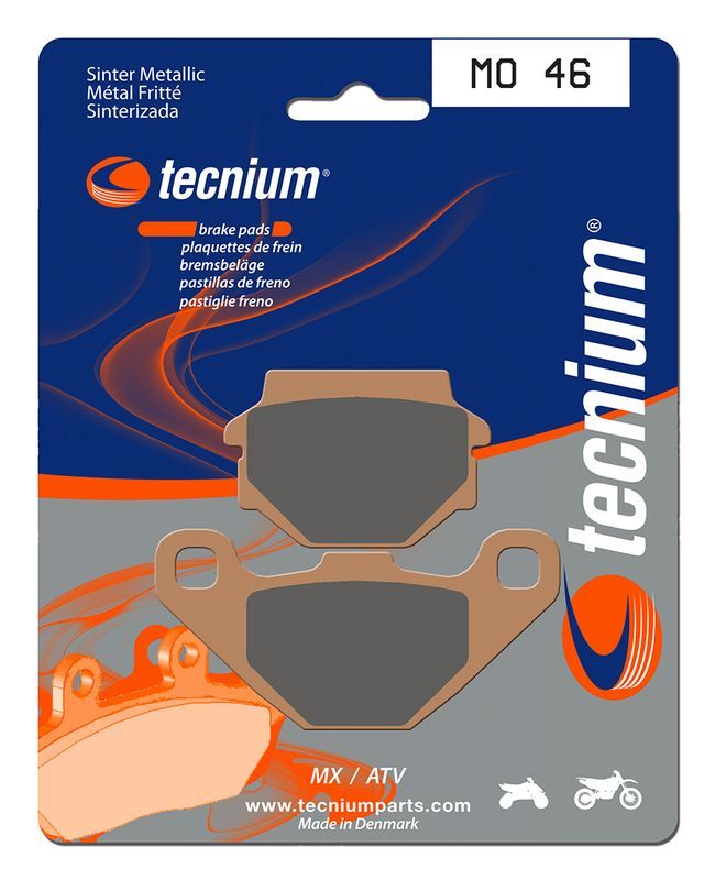 Pastillas de freno Tecnium MO44 Sinterizadas