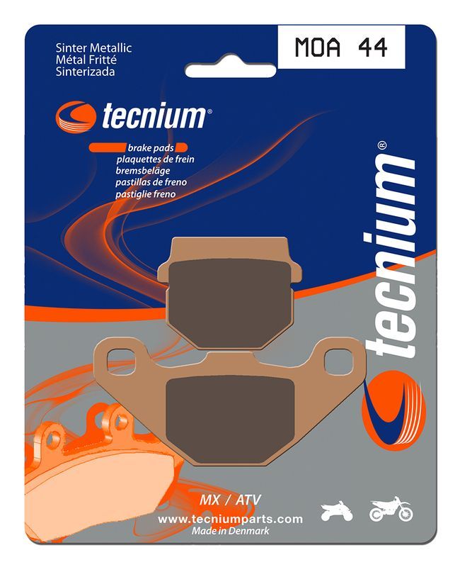 Pastillas de freno Tecnium MOA044 Sinterizadas ATV c/disco acero normal