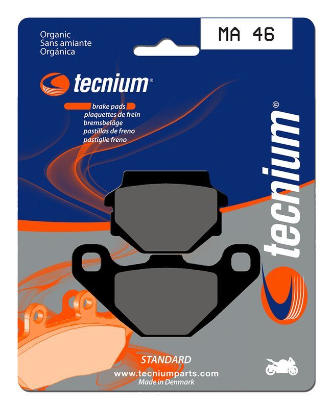 Pastillas de freno Tecnium MA46 Orgánicas
