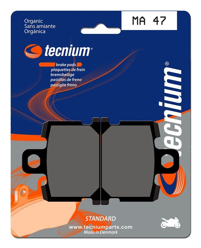 Pastillas de freno Tecnium MA47 Orgánicas