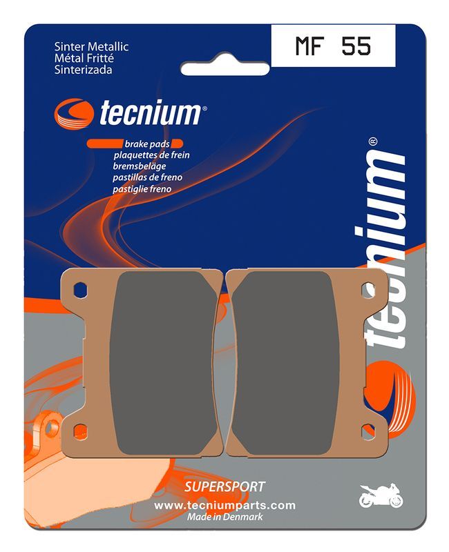 Pastillas de freno Tecnium MF55 Sinterizadas