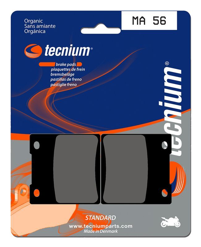 Pastillas de freno Tecnium MA56 Orgánicas