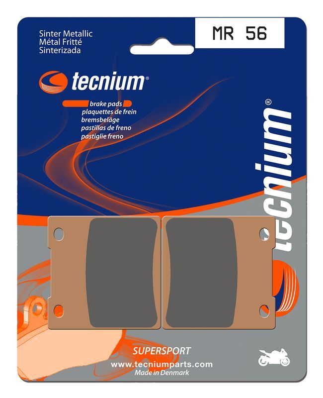 Pastillas de freno Tecnium MR56 Sinterizadas