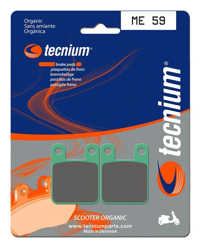 Pastillas de freno Tecnium Scooter orgánicas ME59