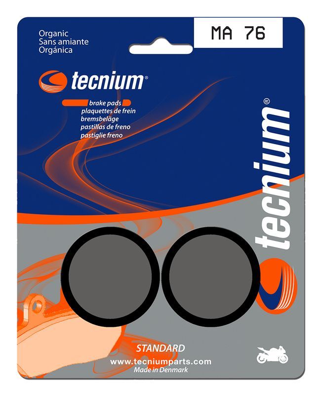 Pastillas de freno Tecnium MA76 Orgánicas